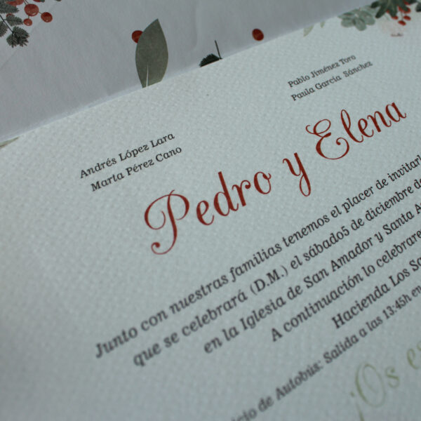 Invitación Navidad