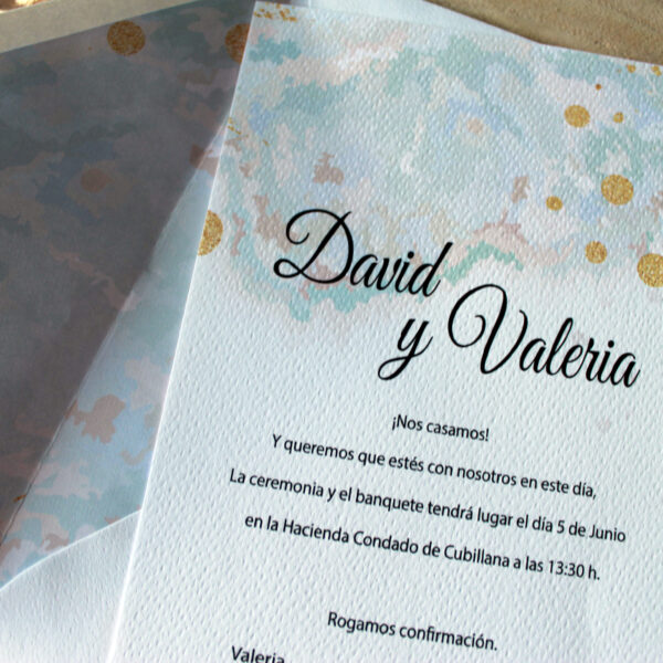 Invitación boda